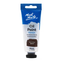 MONT MARTE PREMIUM OIL PAINT 75 ml - Raw Umber